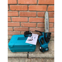 Акумуляторна ланцюгова пилка Instrumentop 48V 30 см  Надійна садова електропилка на двох акумуляторах